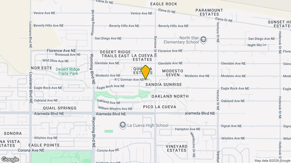 8216 R C Gorman Ave NE Map and Location Details