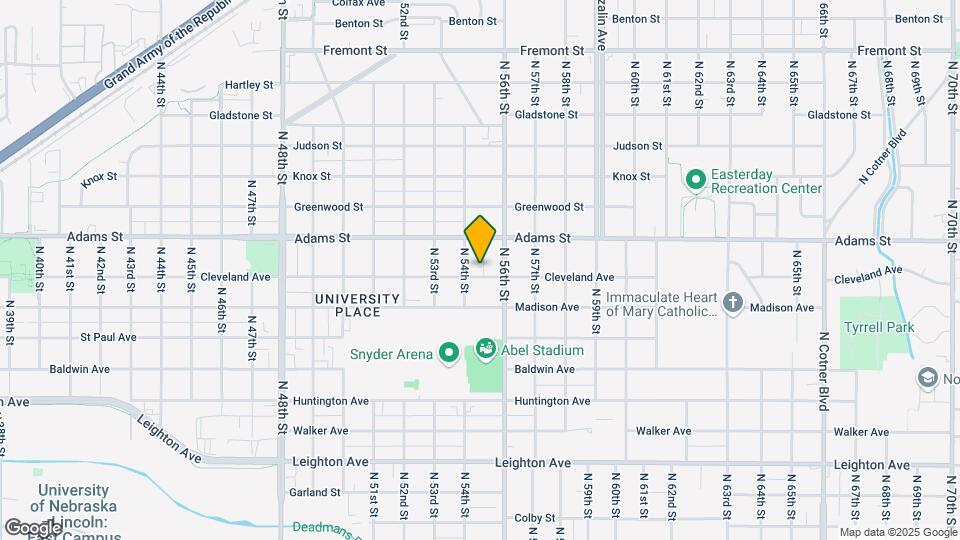 5440 Cleveland Avenue Mapa y Detalles de la Ubicación