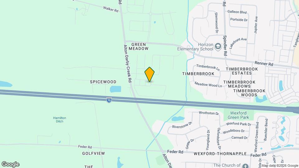 1489 Jarry Ave Map and Location Details