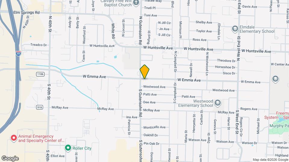 2115 W Emma Ave Map and Location Details
