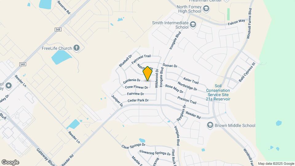 2014 Gardenia Dr Map and Location Details