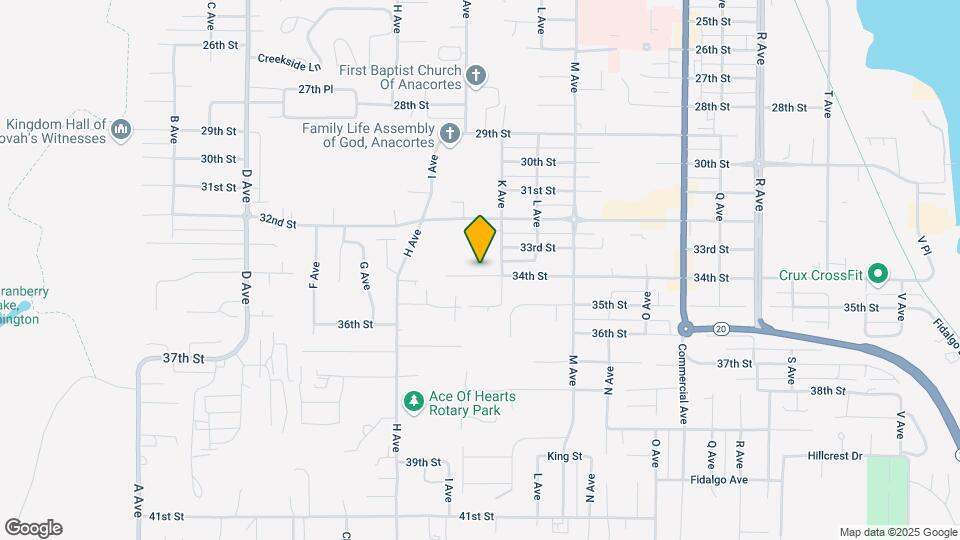 1516 34th St Map and Location Details