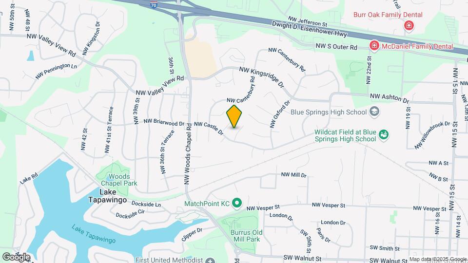 705 NW Stratford Pl Map and Location Details