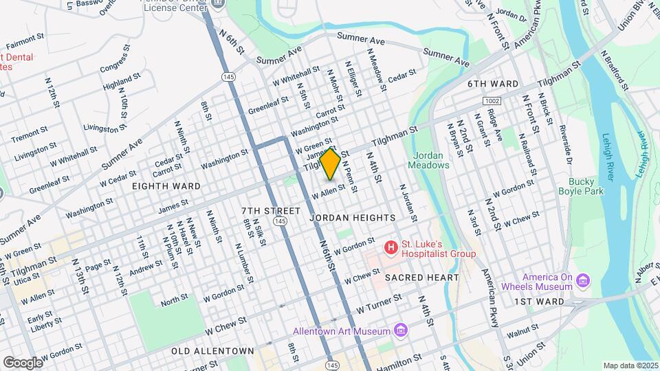 507 W Allen St-Unit -Unit 1 Map and Location Details