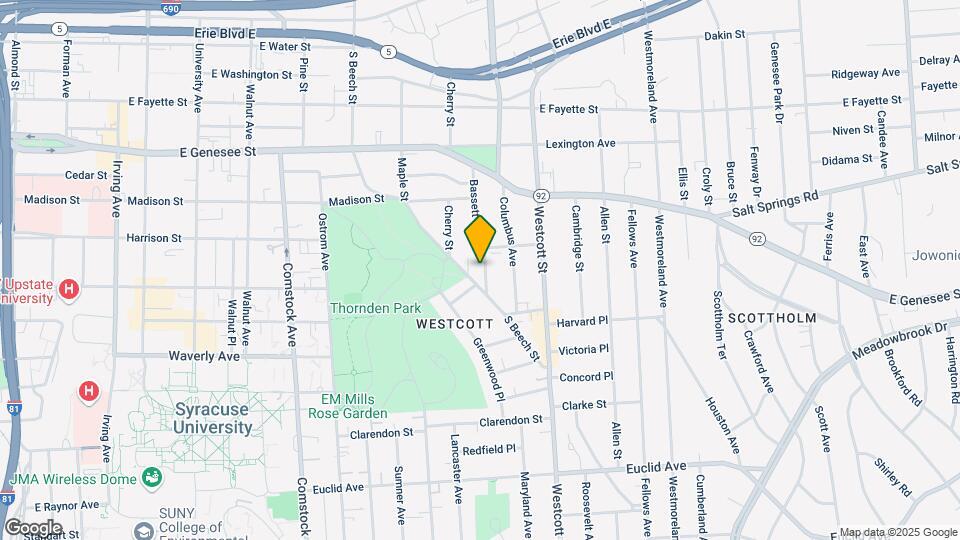 222 Bassett St Map and Location Details