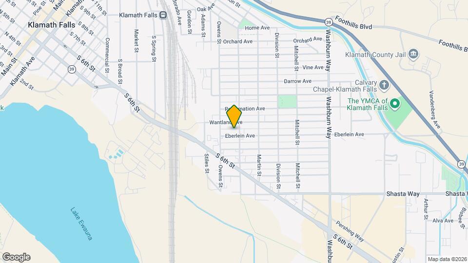 2051 Eberlein Ave Map and Location Details