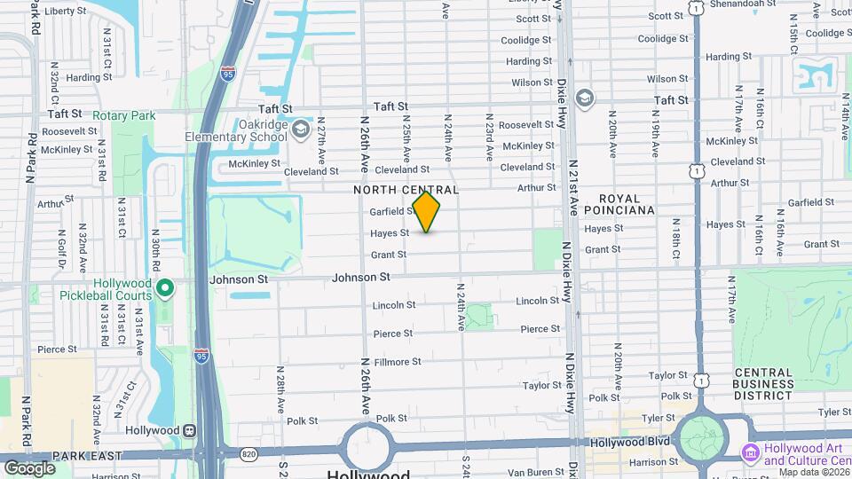 2440 Hayes St Map and Location Details