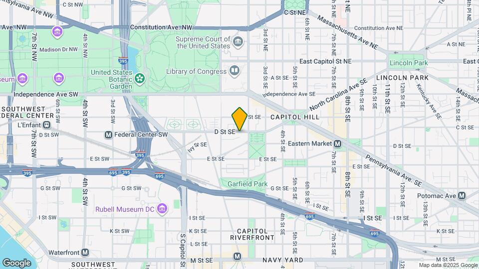 145 D St SE Mapa y Detalles de la Ubicación