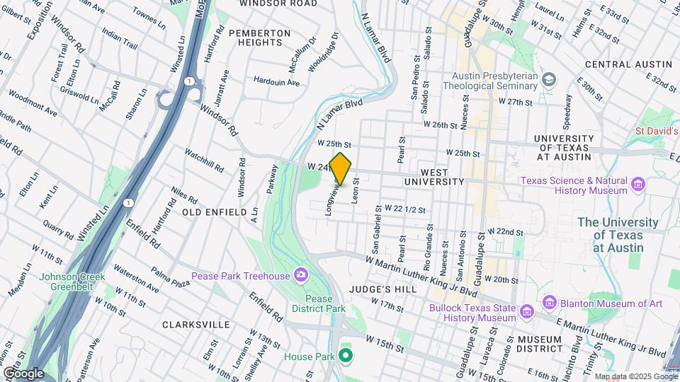 2307 Longview St, Unit A Map and Location Details