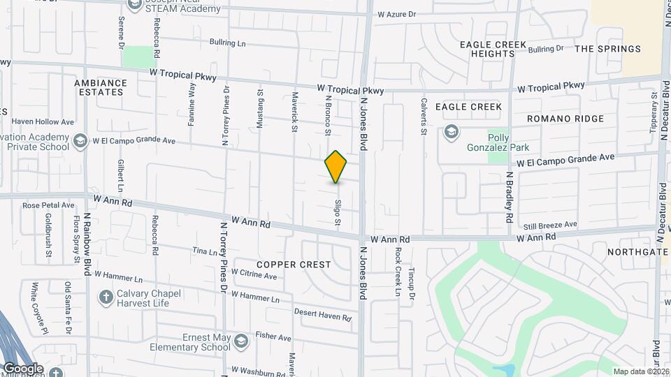 6100 Tamar Ct Map and Location Details