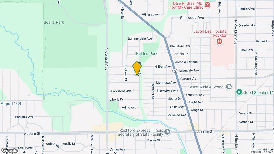 3404 Sunnyside Ave Mapa y Detalles de la Ubicación