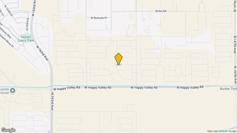 15661 W Smoketree Dr Map and Location Details