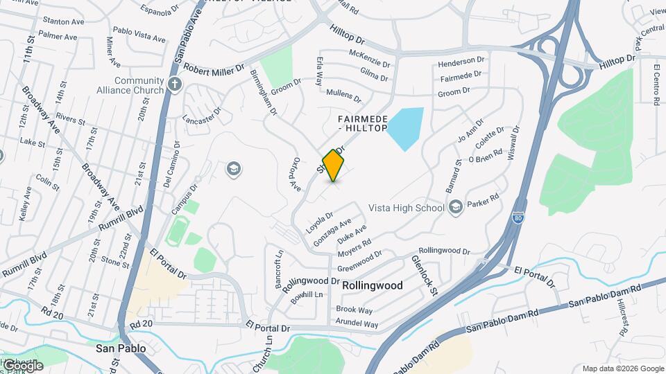 3100 Ascot Ct Mapa y Detalles de la Ubicación