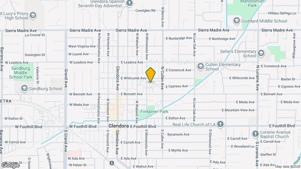 415 E Bougainvillea Ln Map and Location Details