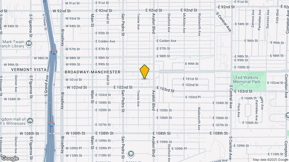 424 E 101st St Mapa y Detalles de la Ubicación