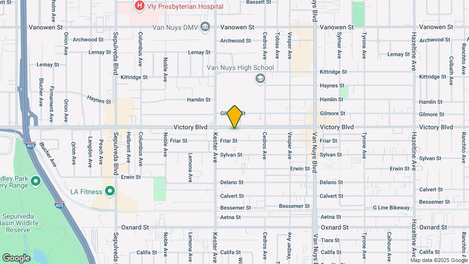14810 Victory Blvd Mapa y Detalles de la Ubicación