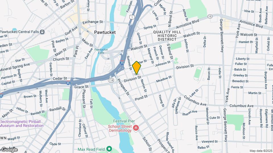 172 Division St, Unit 2 nd floor Map and Location Details