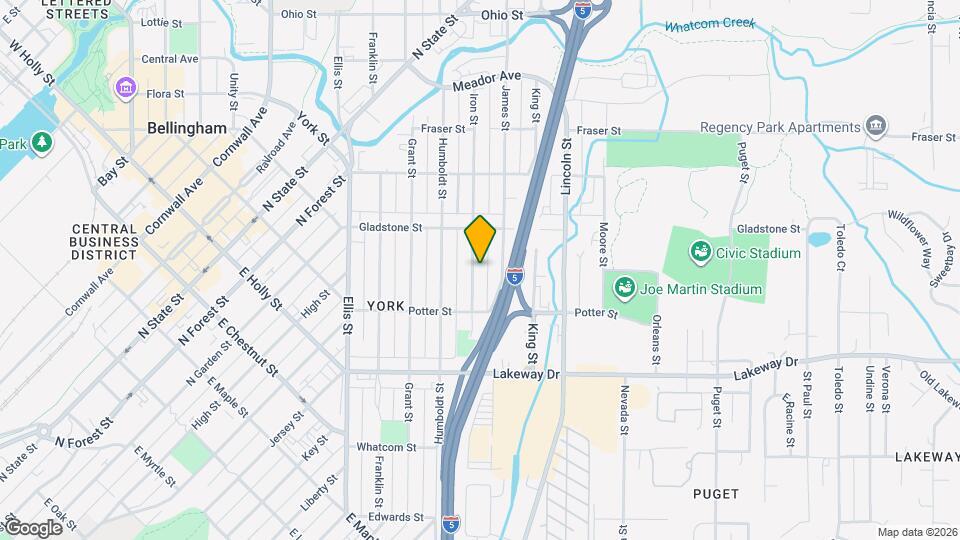 1442 Iron St Map and Location Details