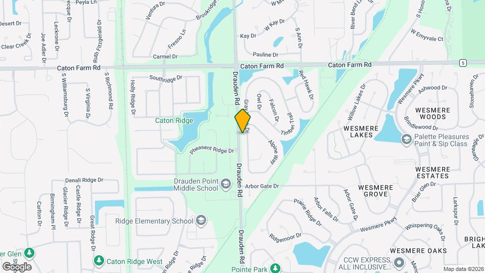 2111 Gray Hawk Dr Map and Location Details