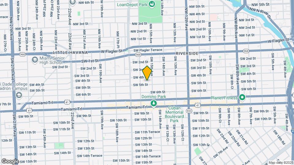 1537 SW 5th St Map and Location Details