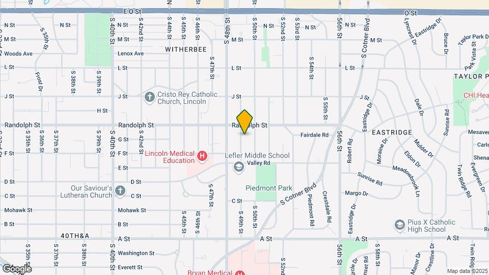 840 S 49th St Map and Location Details
