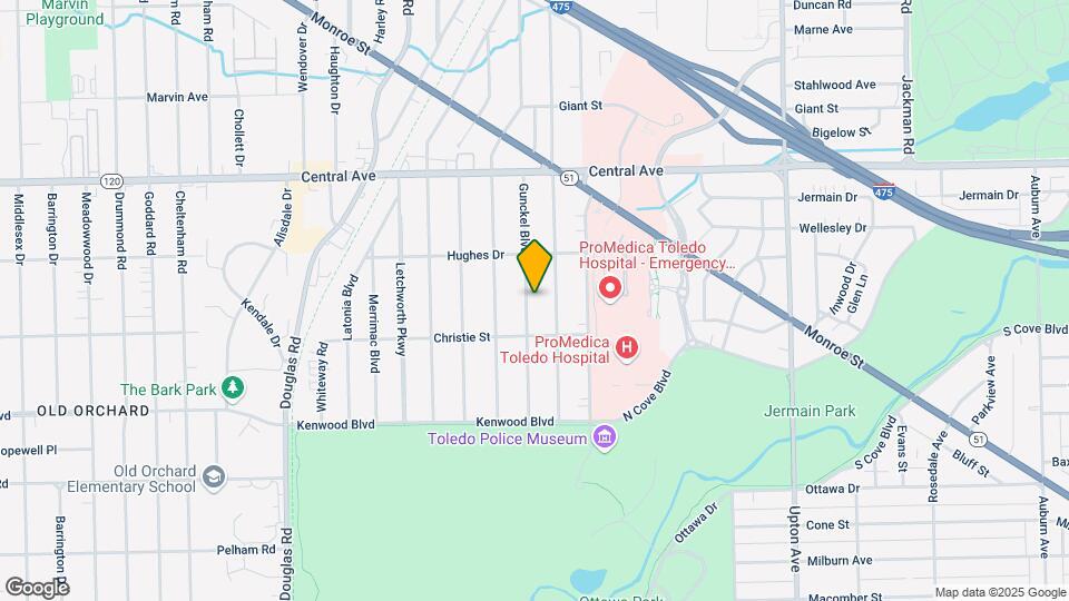 2734 Gunckel Blvd Mapa y Detalles de la Ubicación