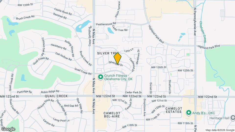 2704 Silvertree Dr Map and Location Details