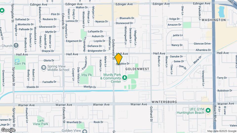 16621 Bartlett Ln Map and Location Details