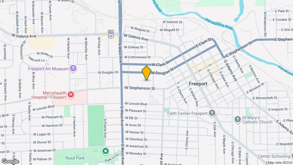 525 W Addison St Map and Location Details