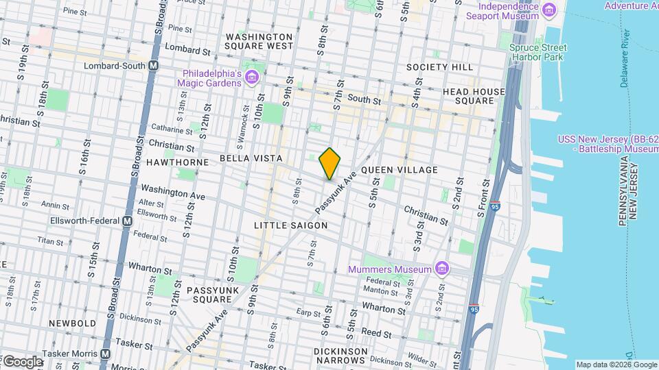 Christian Street Court Mapa y Detalles de la Ubicación