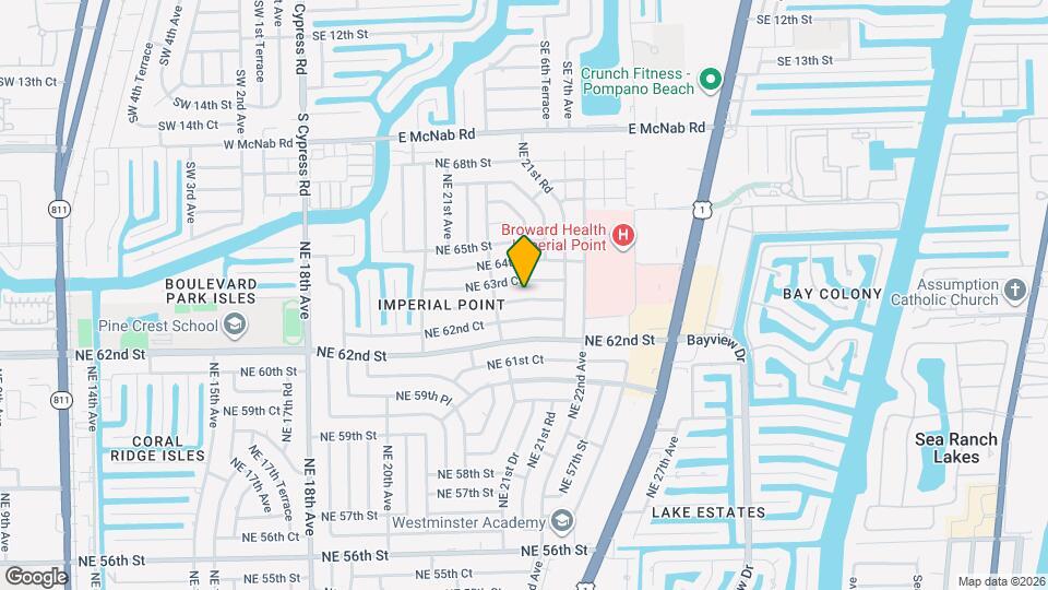 2153 NE 63rd St Mapa y Detalles de la Ubicación