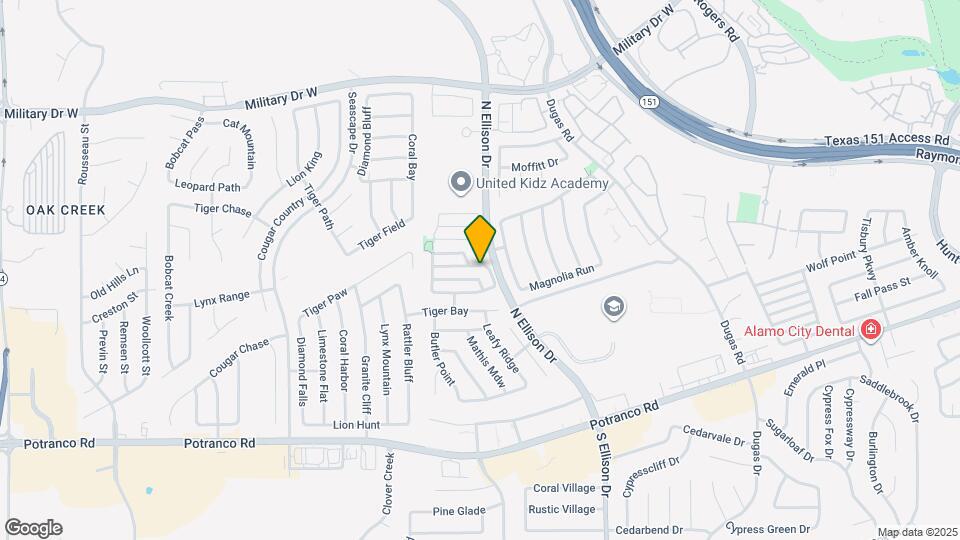 10106 Figaro Canyon Map and Location Details