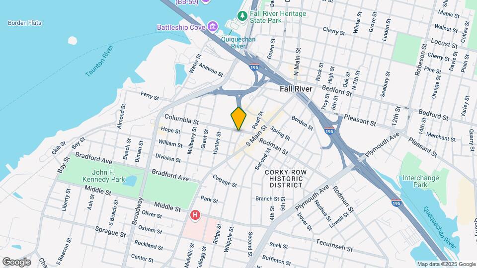 385 Columbia St Mapa y Detalles de la Ubicación