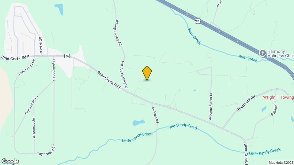 8421 Rutherford Dr Map and Location Details