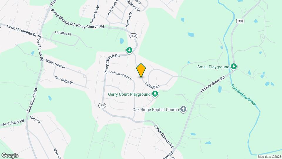 5091 Daffodil Ln Map and Location Details