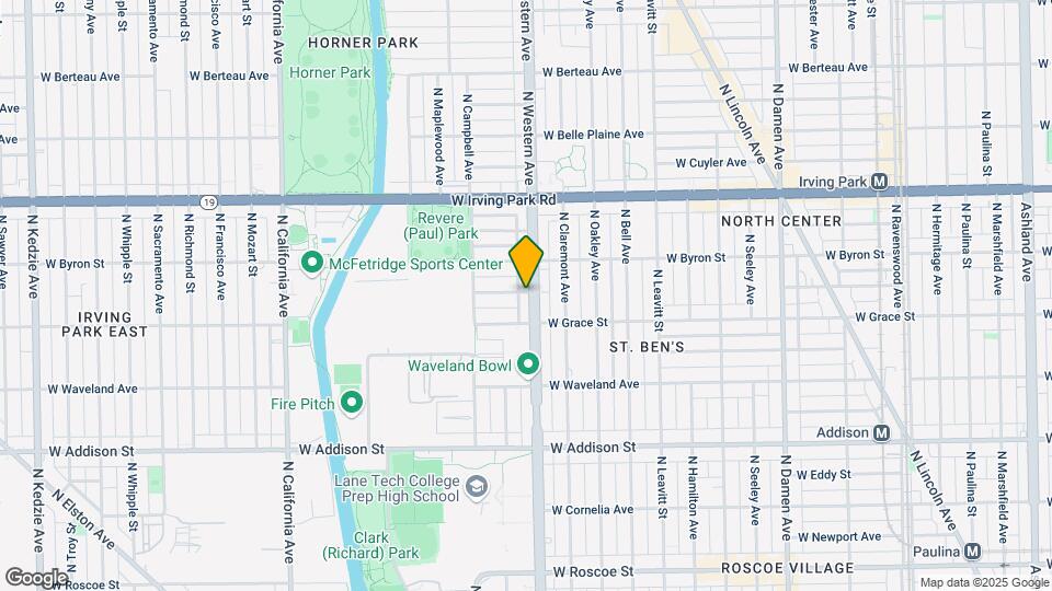 2409 W Berenice Ave Map and Location Details