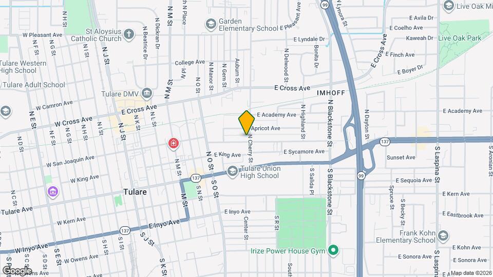 790 E San Joaquin Ave Map and Location Details