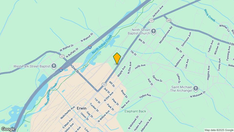 707 N Main Ave, Unit 9G Map and Location Details