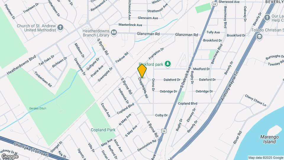 2933 Chipplegate Rd Map and Location Details