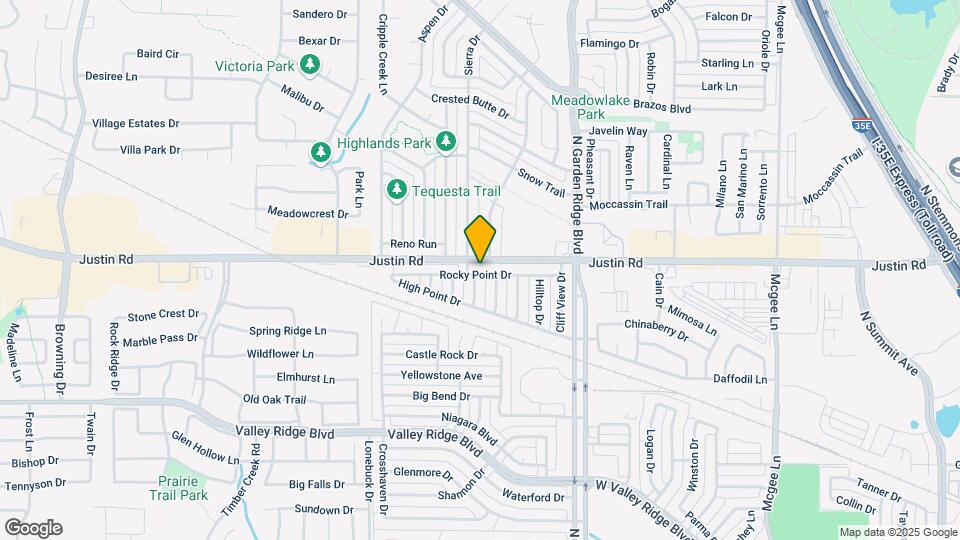 1535 Rocky Point Dr Map and Location Details