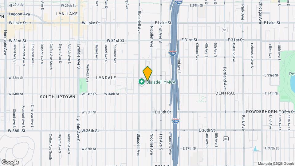 3310 Nicollet Ave, Unit 403 Mapa y Detalles de la Ubicación