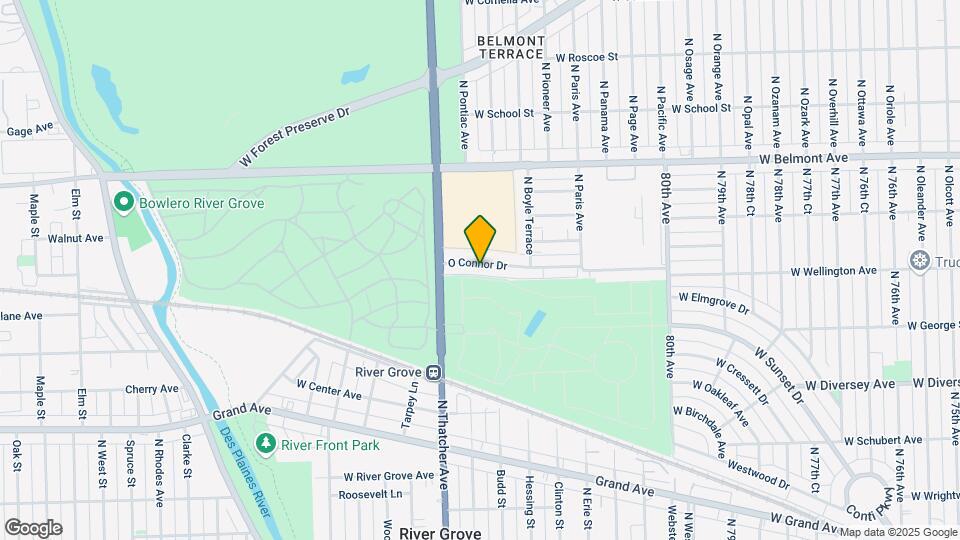 8331 W O'Connor Dr Map and Location Details