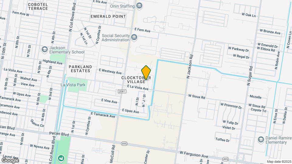 2413 N J St Map and Location Details