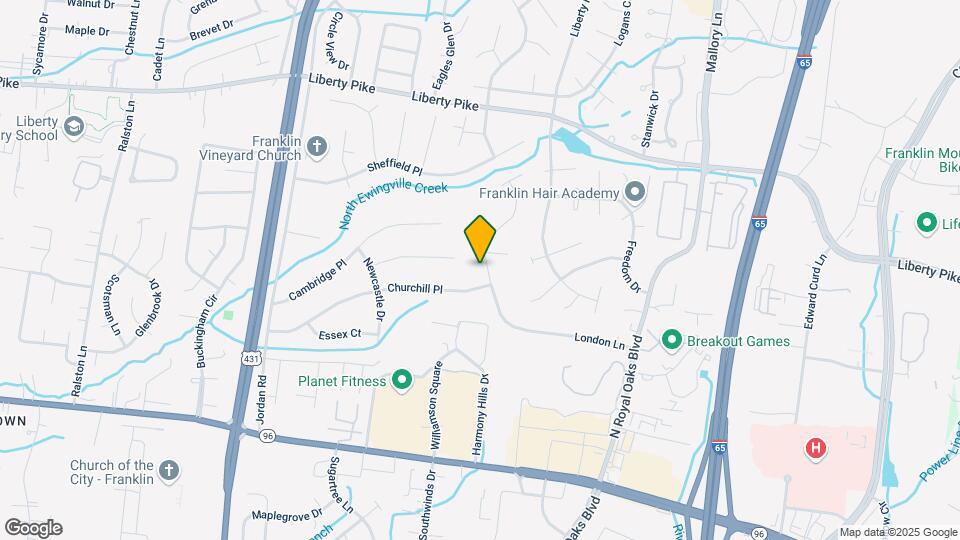 196 London Ln Map and Location Details