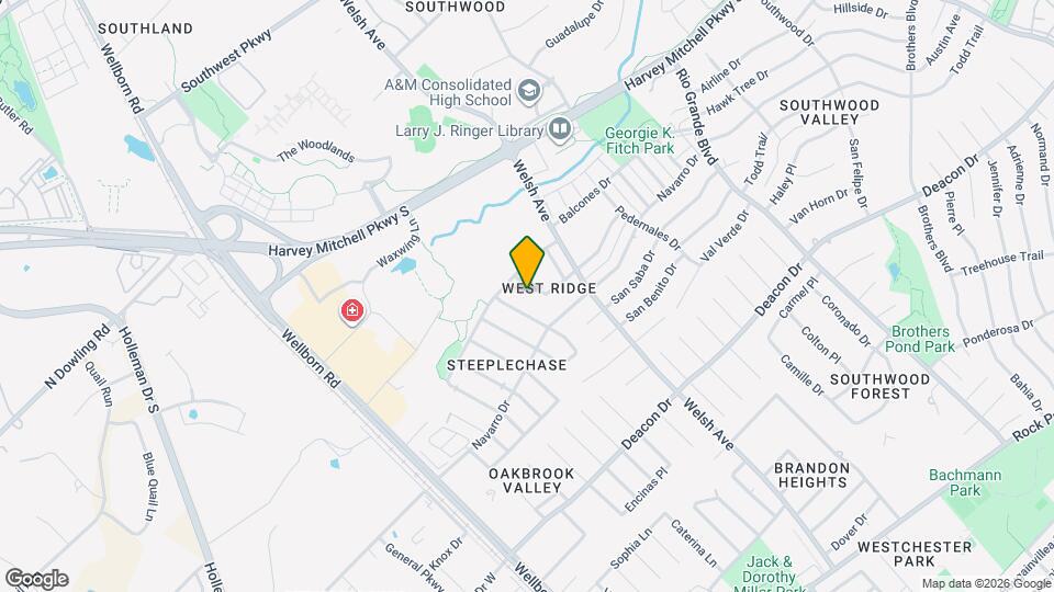 2306 San Pedro Dr Map and Location Details