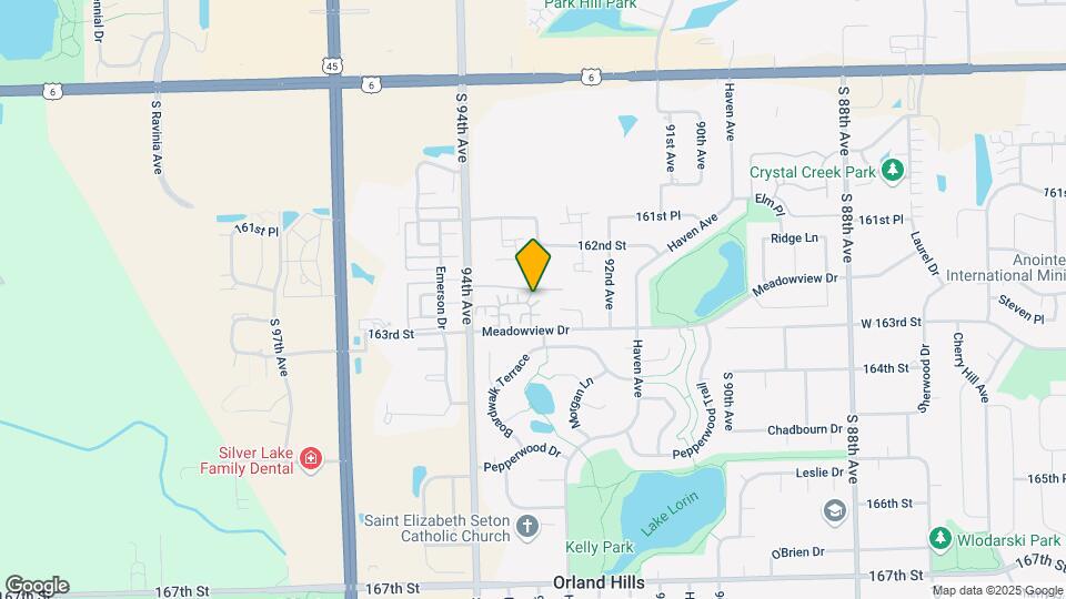 9310 Meadowview Dr Map and Location Details