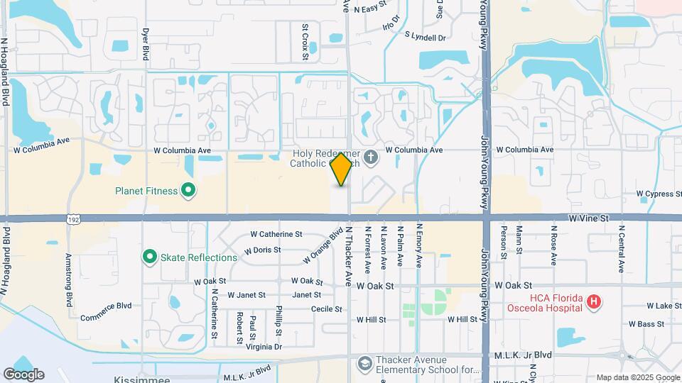1500 N Thacker Ave Map and Location Details