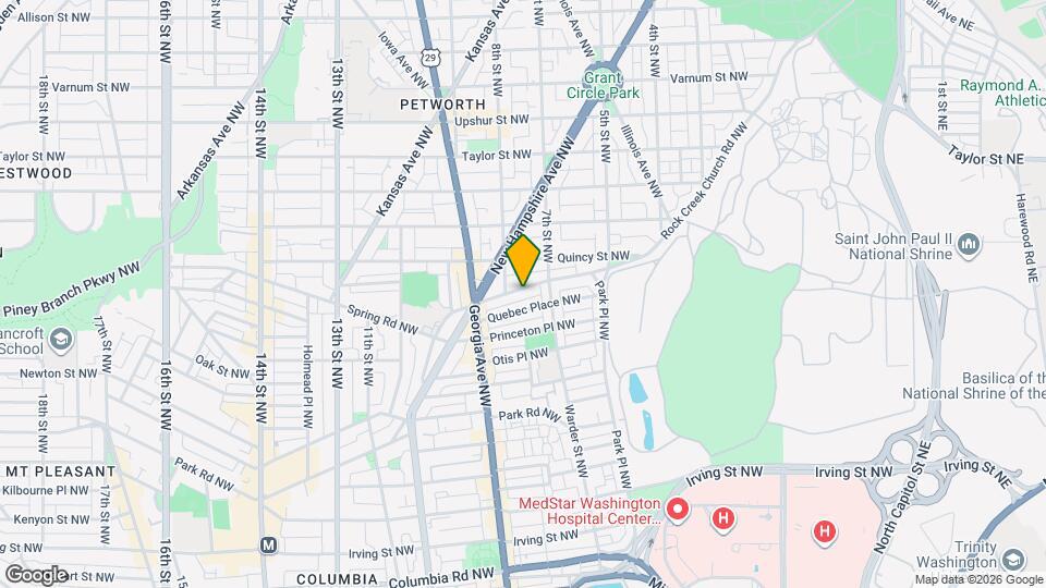 724 Rock Creek Church Rd NW Map and Location Details