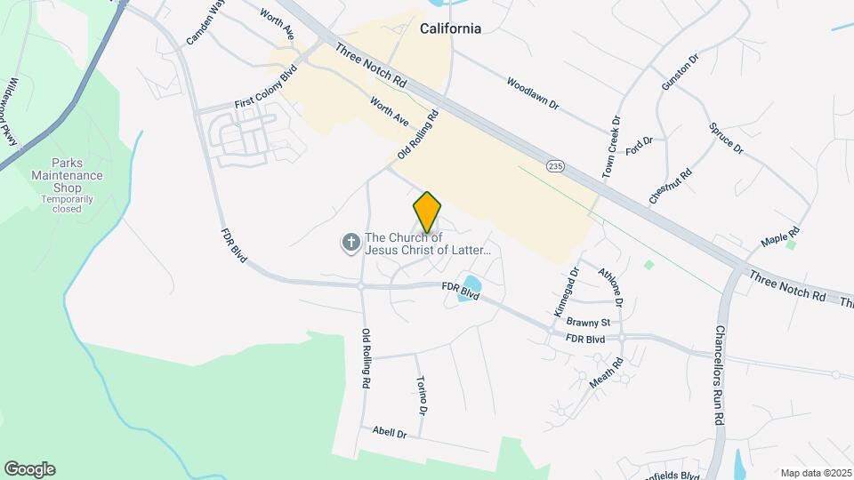45293 Rumsford Ln Map and Location Details