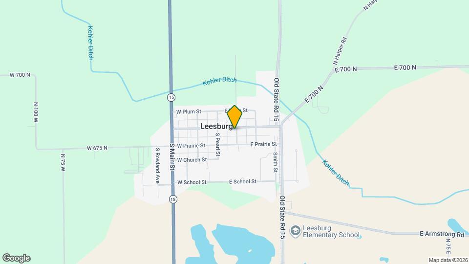 112 E Van Buren St Map and Location Details